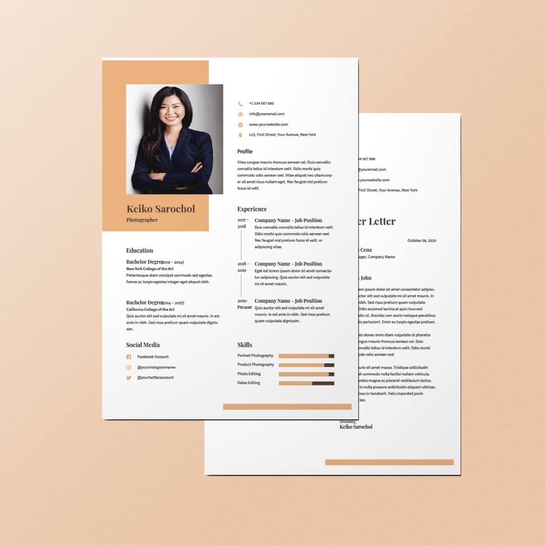 Primrose Resume Template