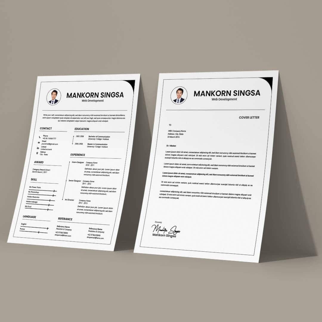 Saponaria Resume Template