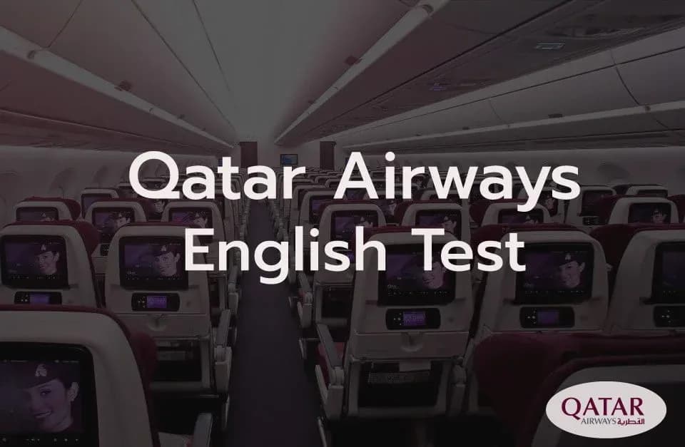 ข้อสอบแอร์ สายการบิน กาตาร์แอร์เวย์ English Test Qatar Airways