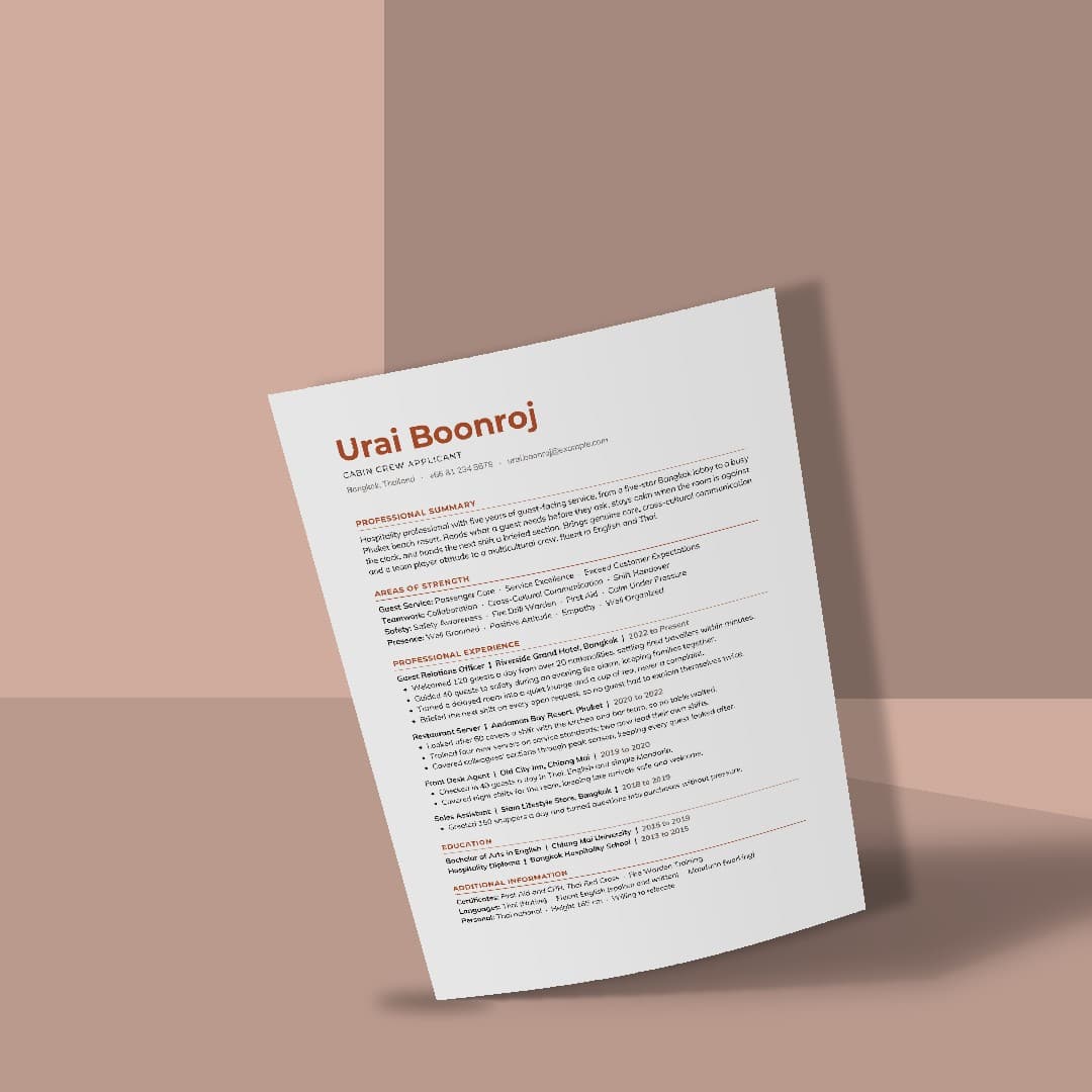 Maple ATS Resume
