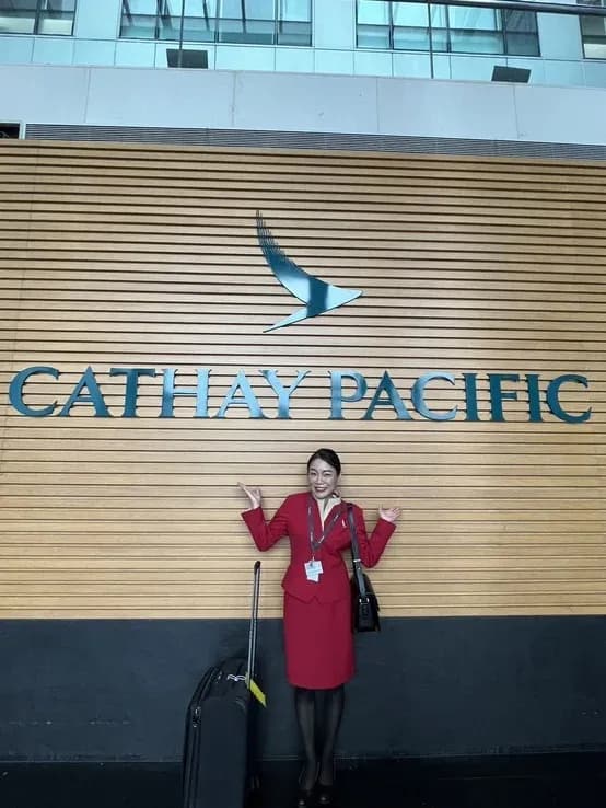 น้องรุ้ง นักเรียน แอร์แขก รีวิว Process สัมภาษณ์ Cathay