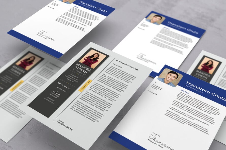 ตัวอย่าง Cover Letter 1