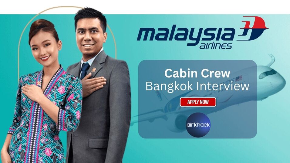 สมัครแอร์สจ๊วต Malaysia Airlines 2