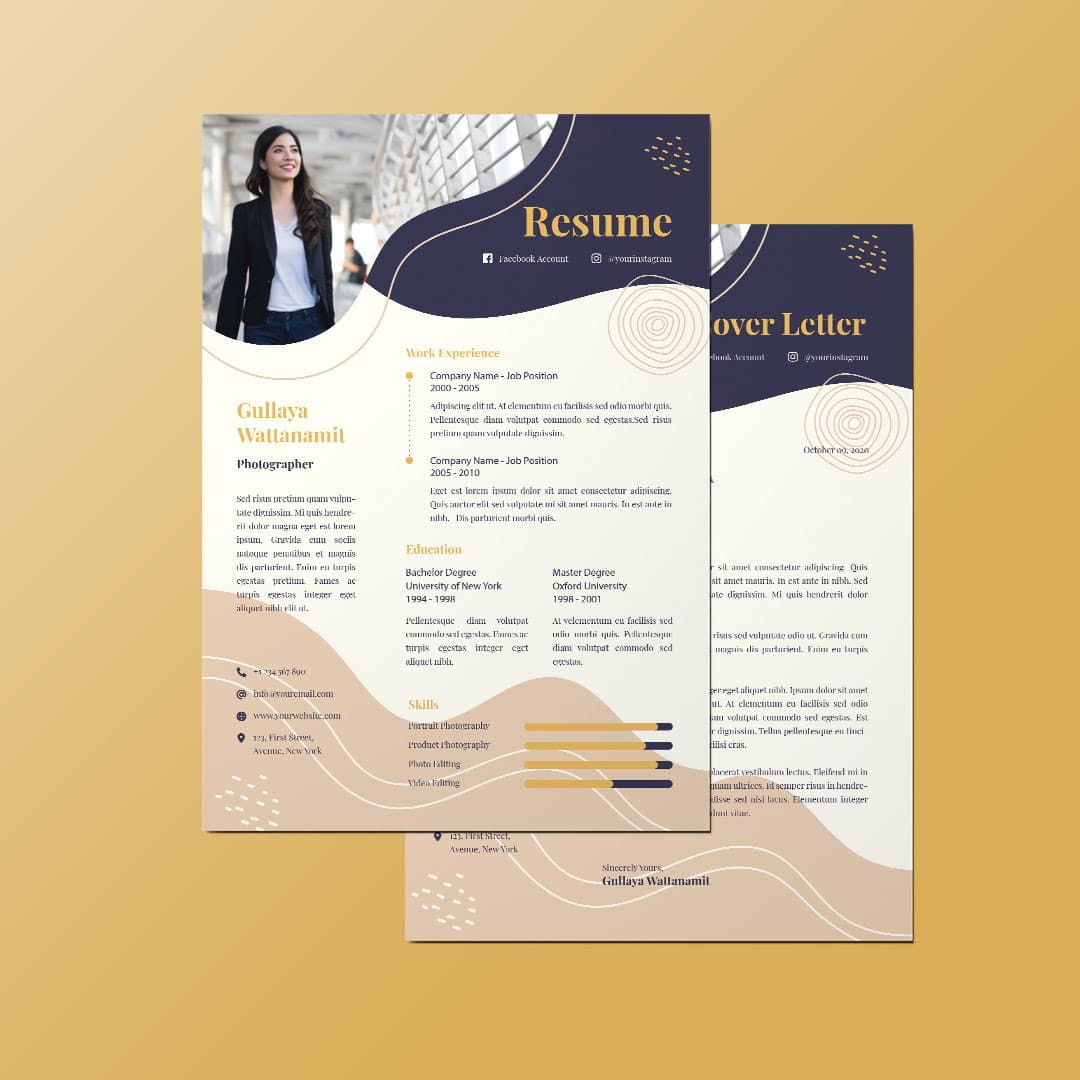 Sororia Resume Template