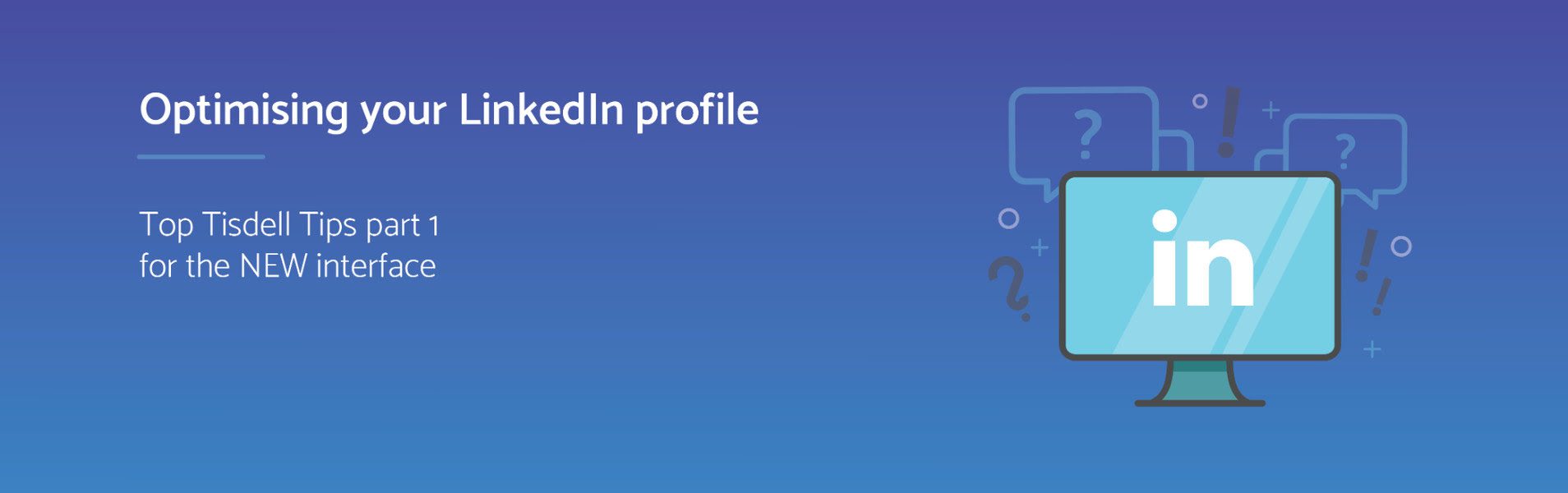 Optimize Linkedin โปรไฟล์ 1