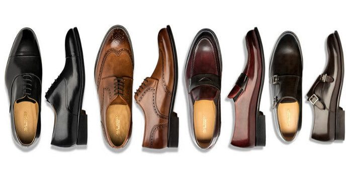business attire male shoes
