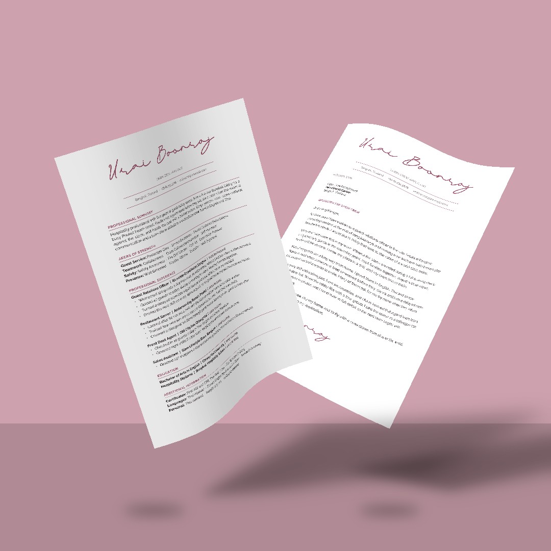Sakura ATS Resume + Cover Letter