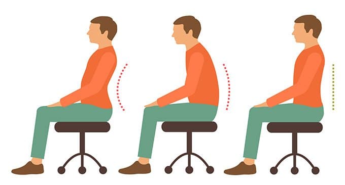 sitting posture