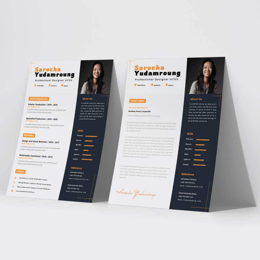 ตัวอย่าง Resume Templates