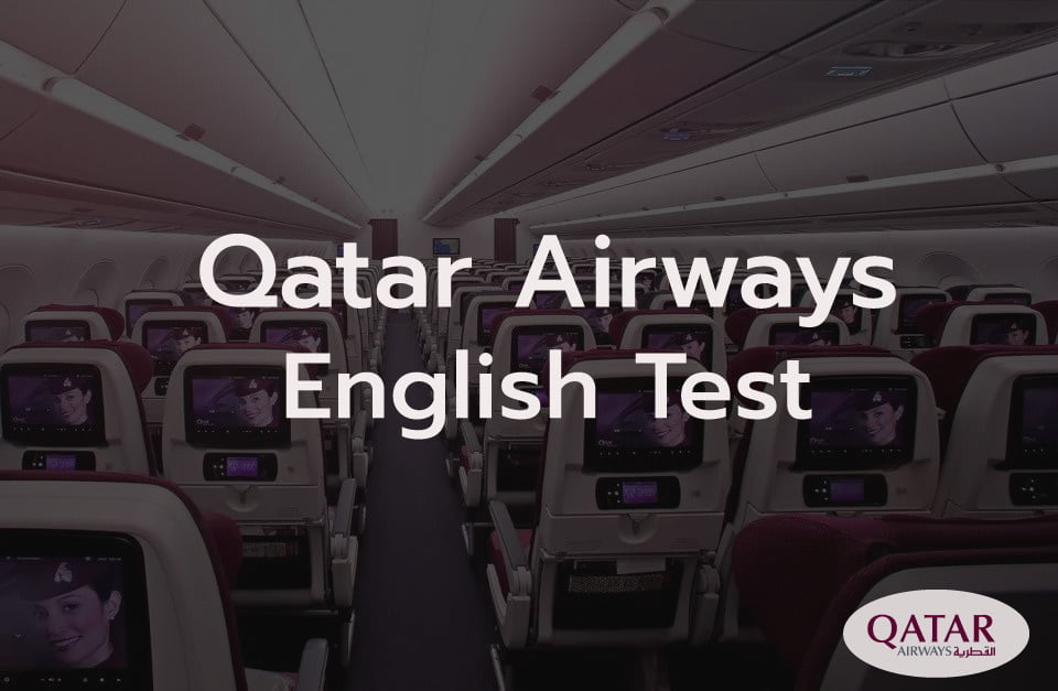 English Test Qatar Airways