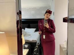 รีวิว ชีวิตแอร์แขก Qatar Airways