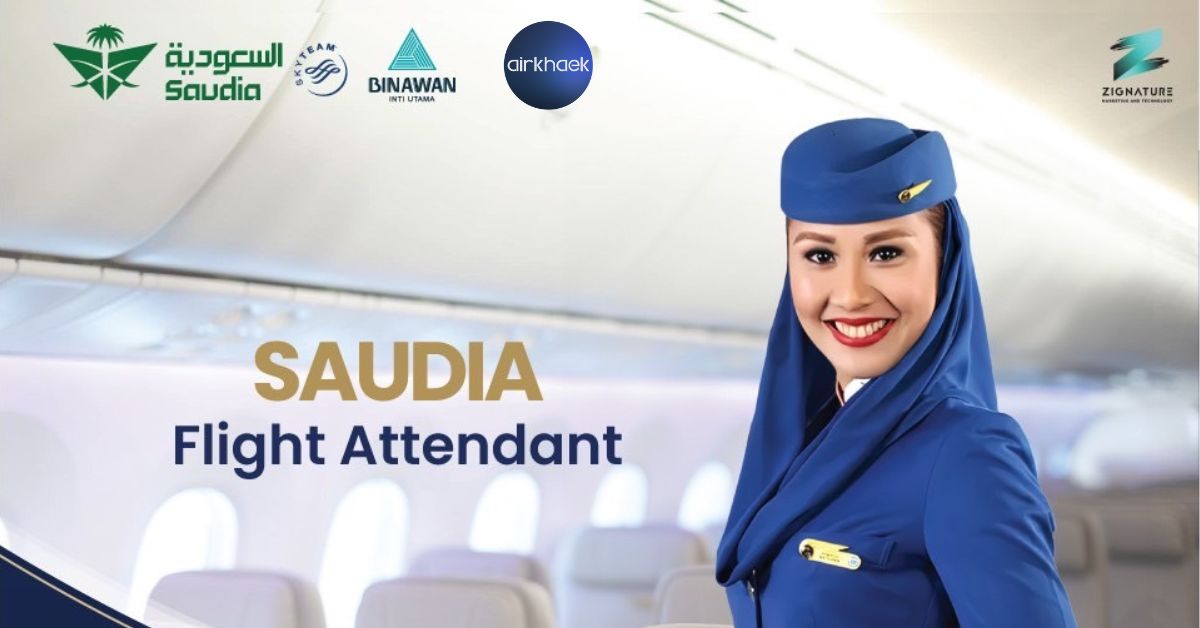 Saudia Airlines Cabin Crew Bangkok ซาอุเดีย แอร์ไลน์ แอร์โฮสเตส