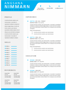 แบบฟอร์มresumewordสวยๆ