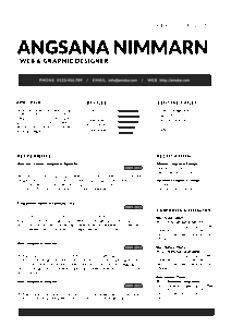 แบบฟอร์มresumewordสวยๆ
