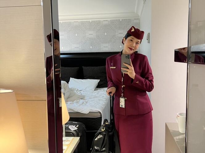 รีวิว ชีวิตแอร์แขก Qatar Airways
