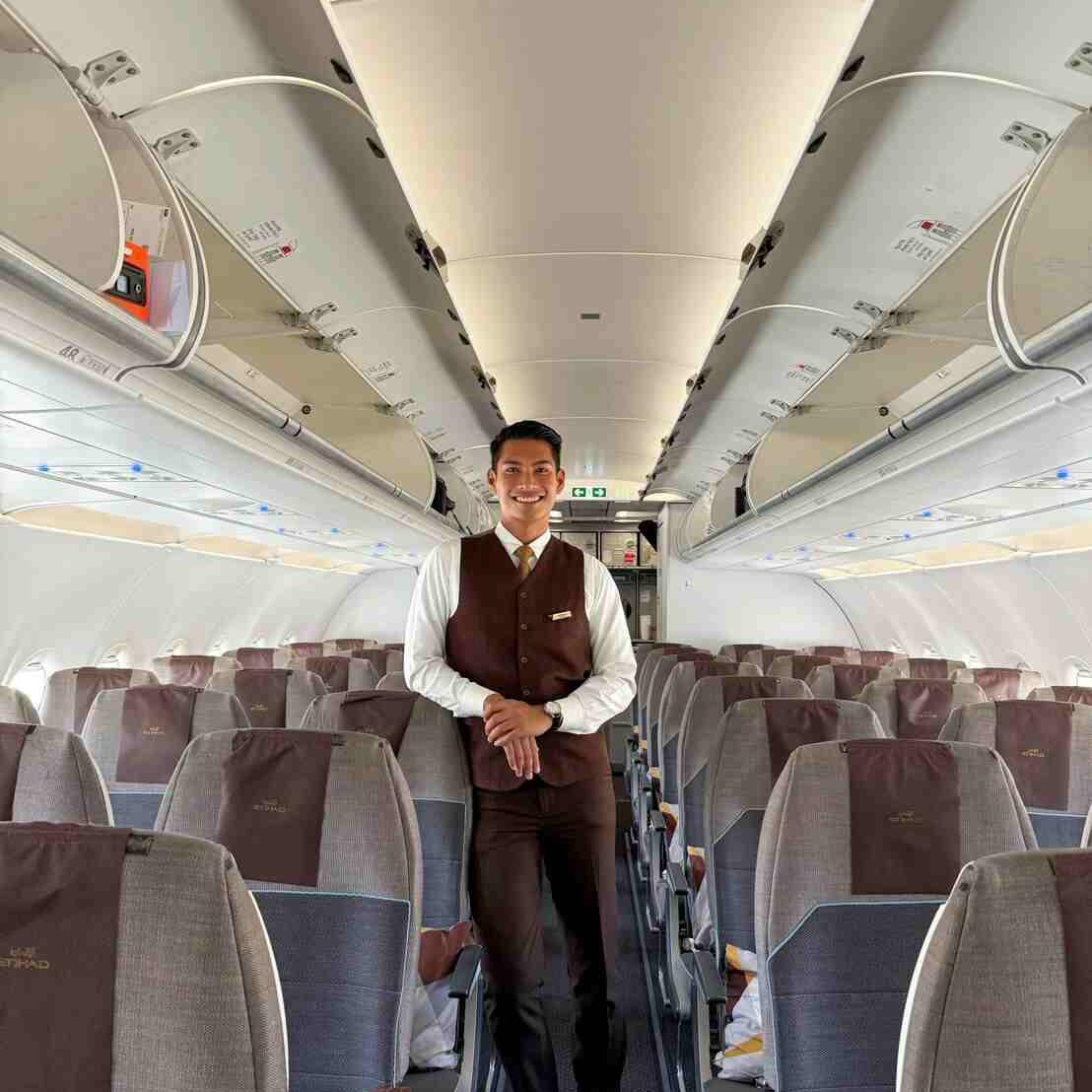 รีวิว นักเรียนแอร์แขก นิค Nick Etihad