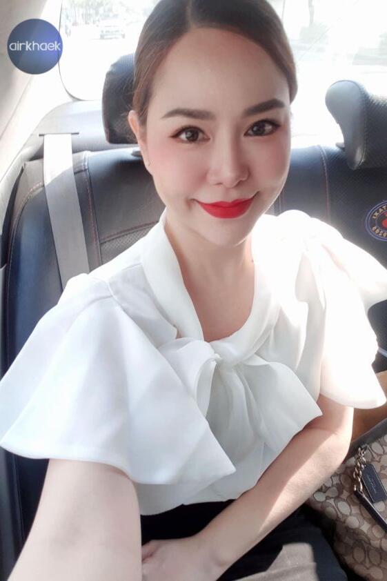 น้องโบว์ Sasikarn Apilakkitasmai แฝดพี่น้องบิว แอร์กาตาร์