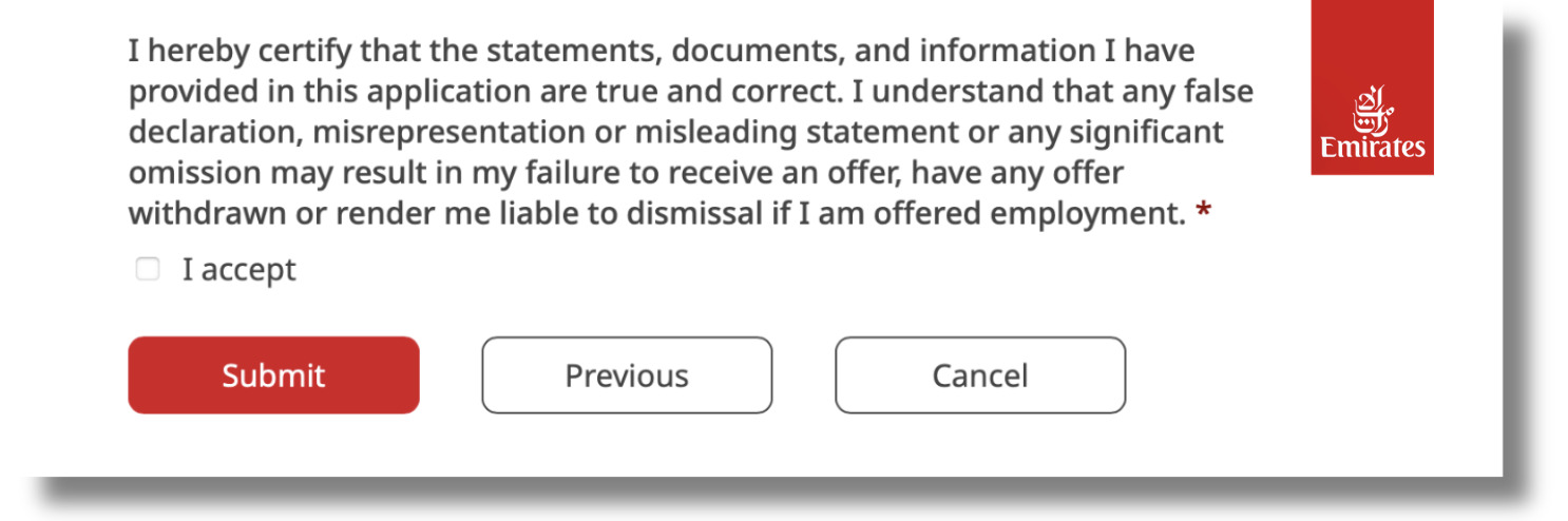 สมัครแอร์เอมิเรตส์