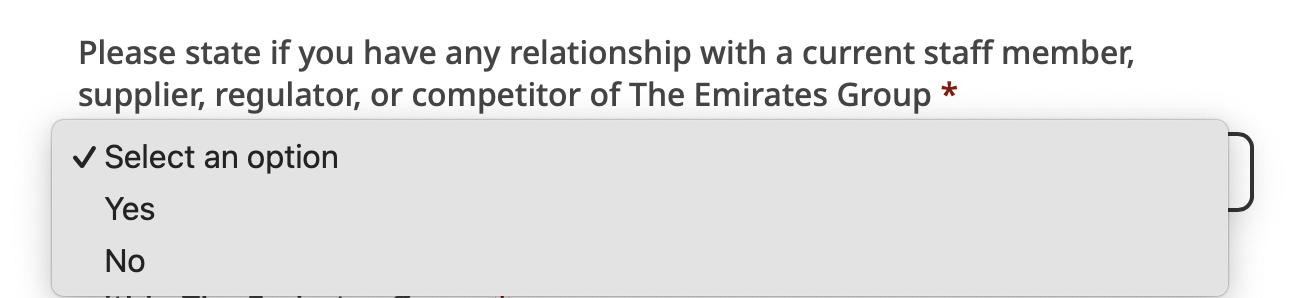 สมัครแอร์เอมิเรตส์